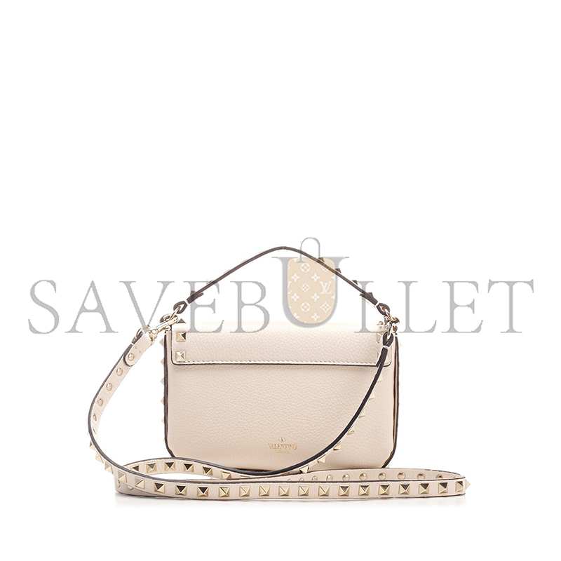 VALENTINO GARAVANI ROCKSTUD LEATHER BAG VW0P0W07VSH (19*12*3cm)